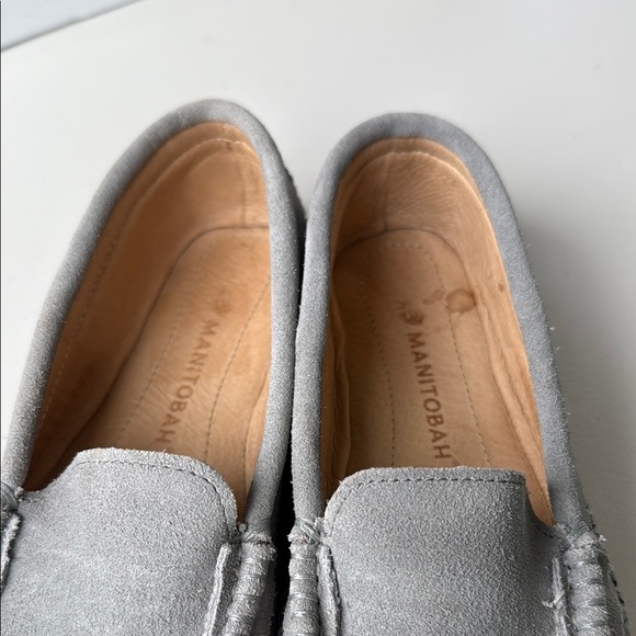 Manitobah Gray Moccasins Leather Suede - Picture 10 of 16